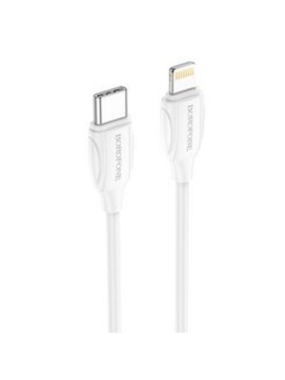 Кабель USB Type-C на Lightning BOROFONE BX19-PD белый 2м