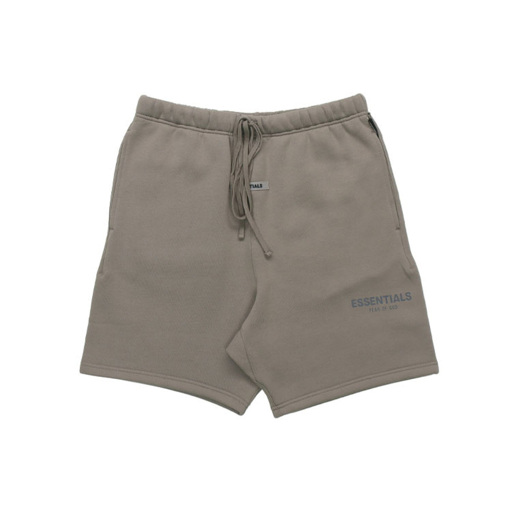 Шорты Fear of God Essentials Sweat Shorts Taupe, FOG-FW20-211