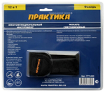 Мультитул ПРАКТИКА 12 в 1,плоскогубцы + фонарик 777-482