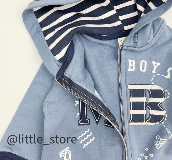 Комплект утепленный "Mini boys" синий