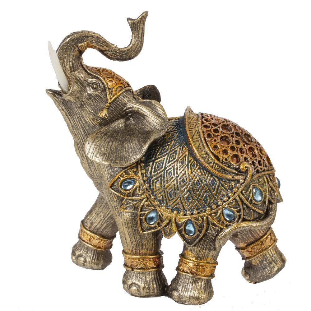 GAEM Фигурка декоративная "Слон", L11 W5,5 H13 см, 2в.