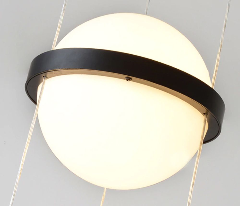 Подвесной светильник 10228P/1 black