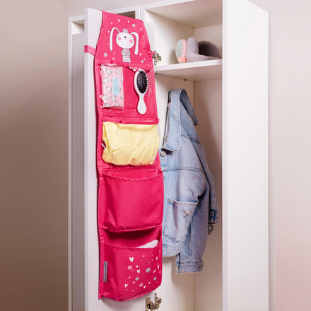 Набор 2 Зайка фуксия (Карман+ковер+мешок) Пакет