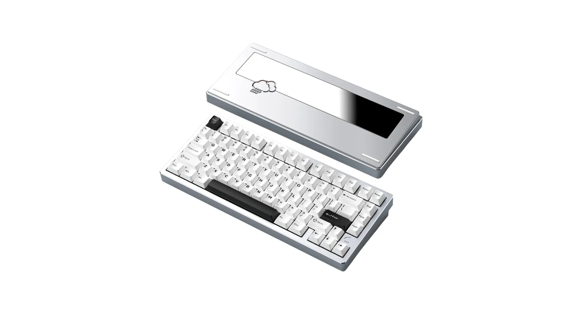 WOBKEY Rainy 75 Anodized Silver Standart купить с доставкой