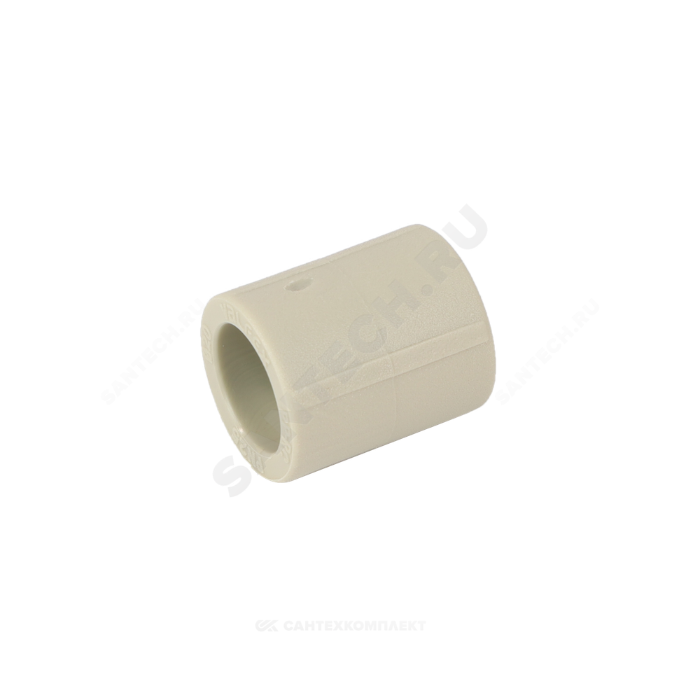 Муфта PP-R серая Дн 40 внутренняя пайка VALFEX 10113040Г