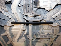 Защита картера и КПП Sheriff для Nissan Presage I/II (U30/U31) 1998-2006 арт.15.0719