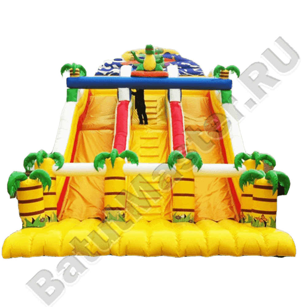 Детский надувной батут-горка "Феерия"
