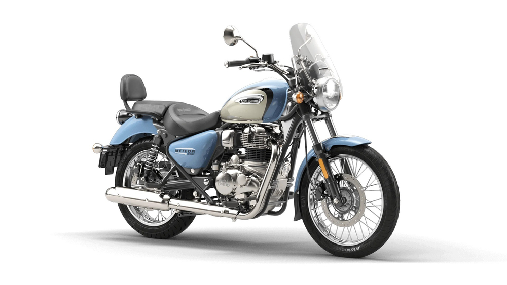 Royal Enfield Meteor 350 Aurora Blue 2024
