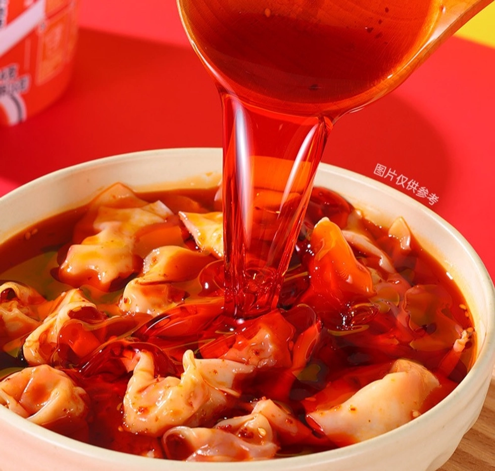 Пельмени быстрого приготовления с пряным маслом (вонтоны)