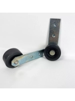 Роликовая опора для мебели c колесом D 42 мм, 2 шт