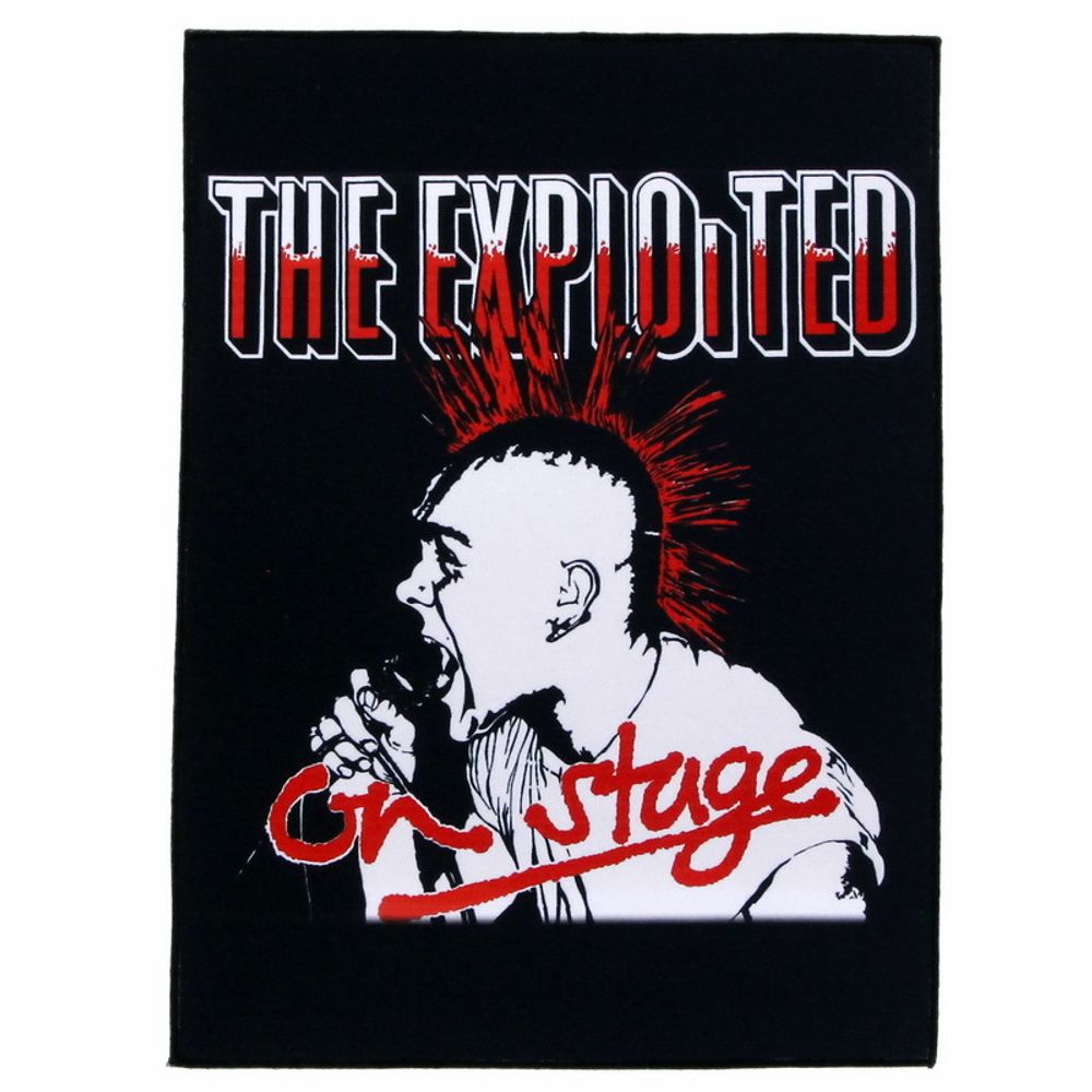 Нашивка The Exploited On Stage (104)