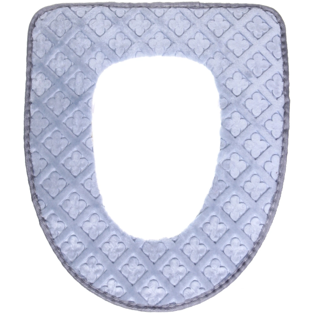 Чехол для сиденья унитаза «Soft»синий