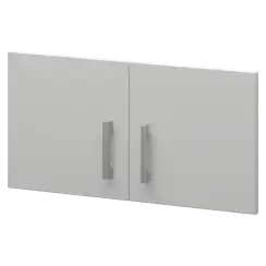 Двери для антресоли А-603.Ф Белый 710x18x390 Арго