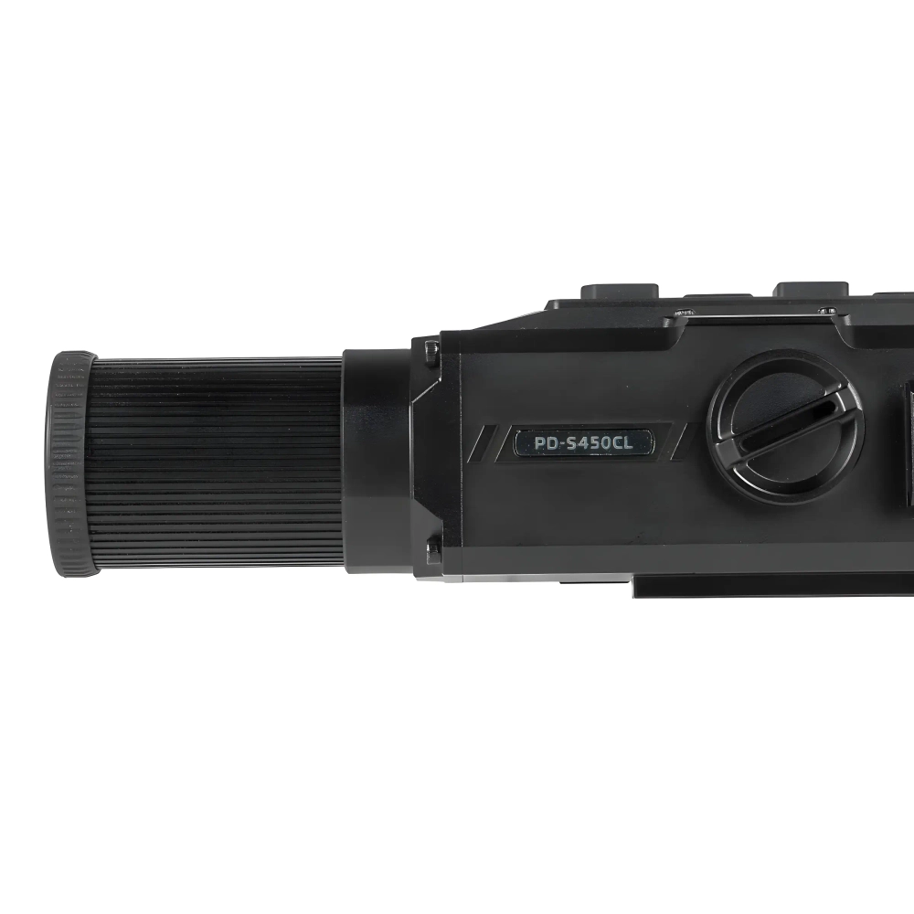 Прицел цифровой Veber Rapid PD-S450CL ночной 4K с лазерным дальномером, выдвижная часть