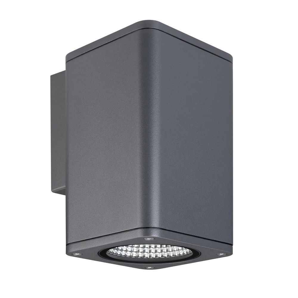 Светильник LGD-EVO-WALL-S100x100-12W Warm3000 (GR, 44 deg, 230V) (Arlight, IP54 Металл, 3 года) 046193