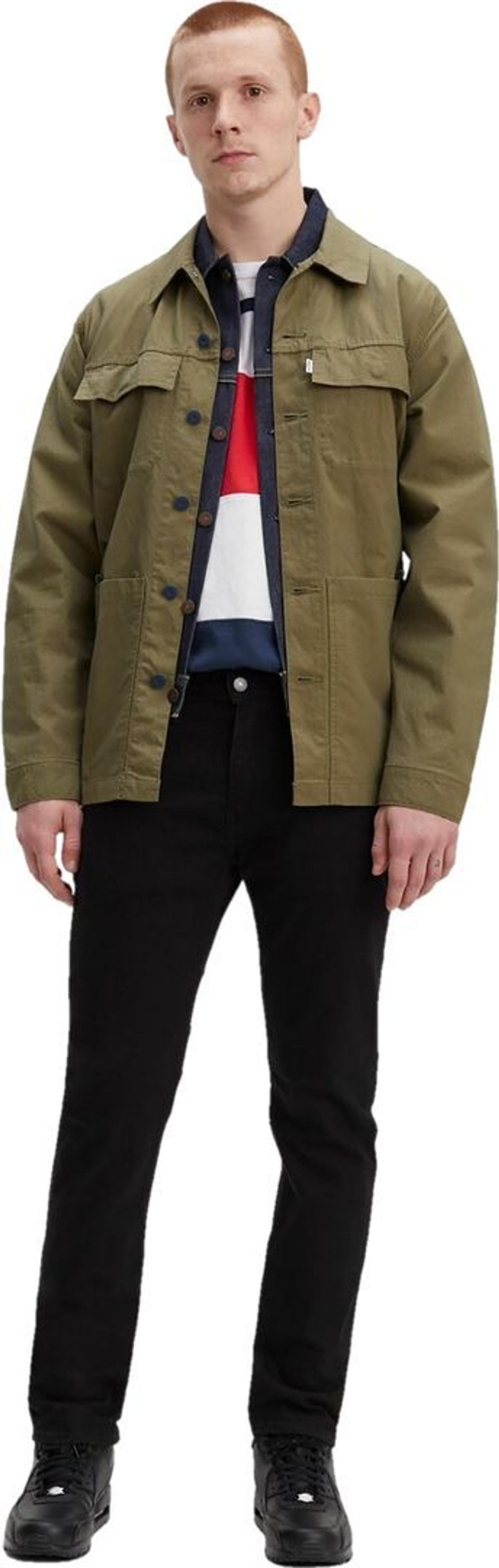 Джинсы Levis 502 Levi's Original Taper NIGHTSHINE black