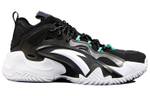 Anta Anta Airspace 3 UFO actual combat casual and comfortable non-slip wear-resistant breathable mid-top basketball shoes men's black and white