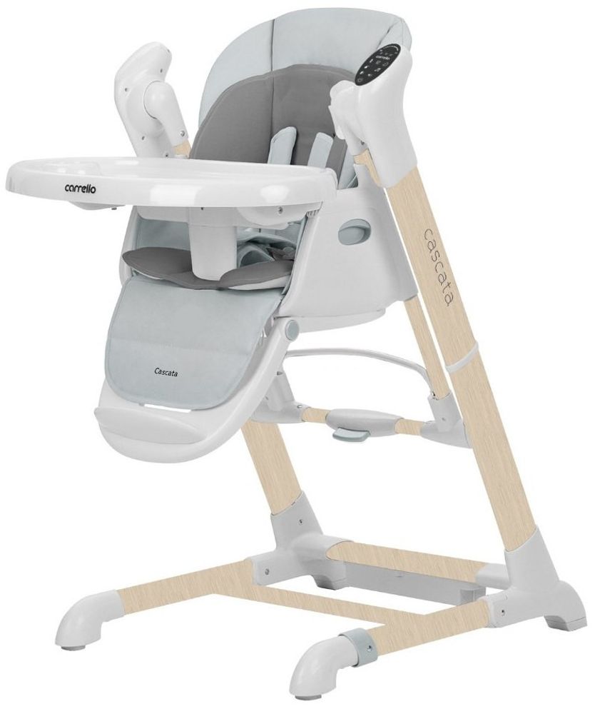 Стульчик для кормления Carrello Cascata CRL-10303 Ash Grey Wooden Стульчик для кормления Carrello Cascata CRL-10303 Ash Grey Wooden