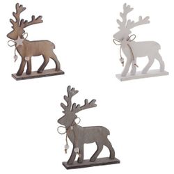 GAEM Фигурка декоративная "Олень", L13 W4 H18 см, 3в.