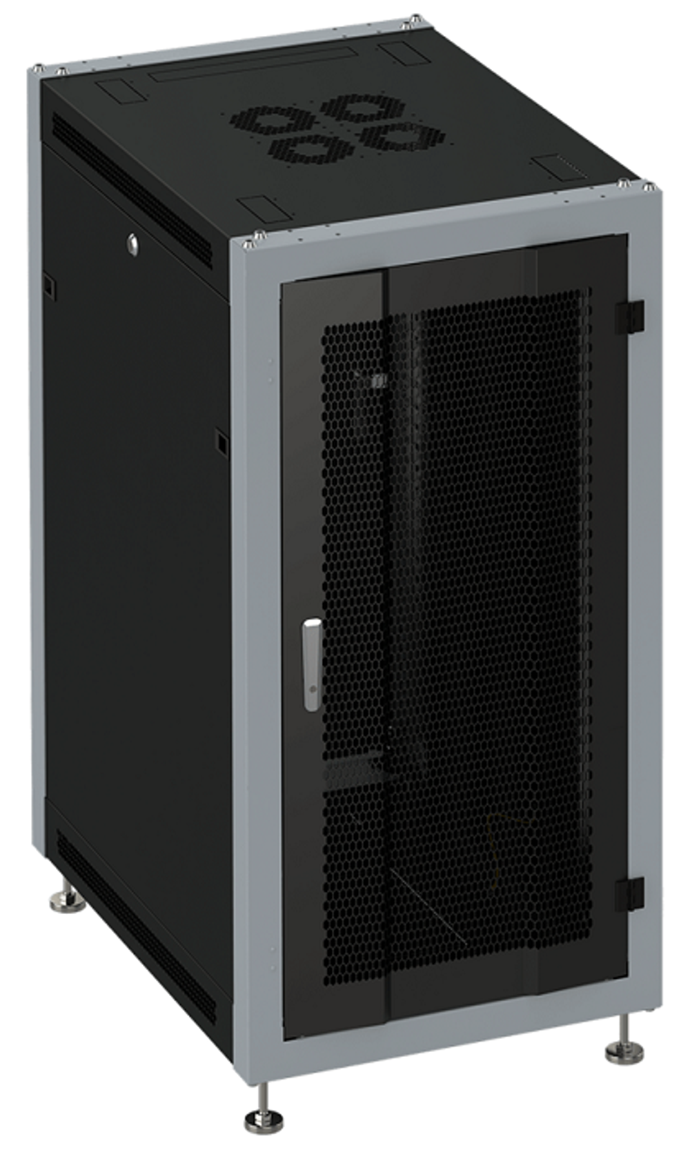 Шкаф напольный 19", 18U SYSMATRIX SL 6618.932