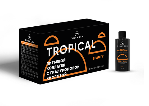 Питьевой коллаген с соком тропических фруктов