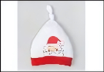 Чепчик (шапочка) Крошка Я "Любимчик Деда Мороза", белый, р.40, 3580269