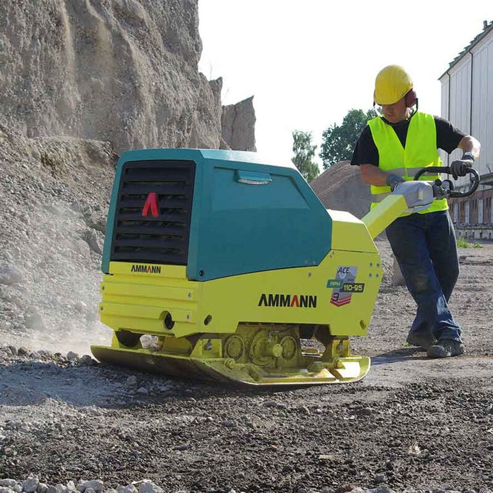 Виброплита дизельная Ammann APH 110-95 (Kubota D1105 / 830 кг) эл/старт, 950 мм