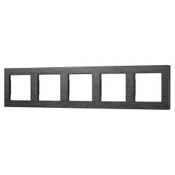 Рамка алюминиевая FRM-PRESTO-ALS-5-BK (Arlight, -) 043865