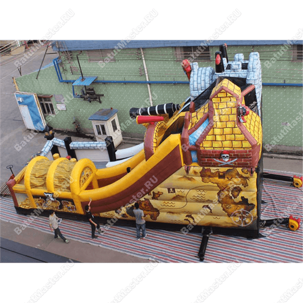 Коммерческий надувной батут "По следам пиратов"