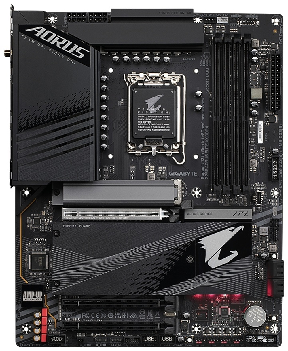 Материнская плата GIGABYTE Z790 AORUS ELITE AX DDR4