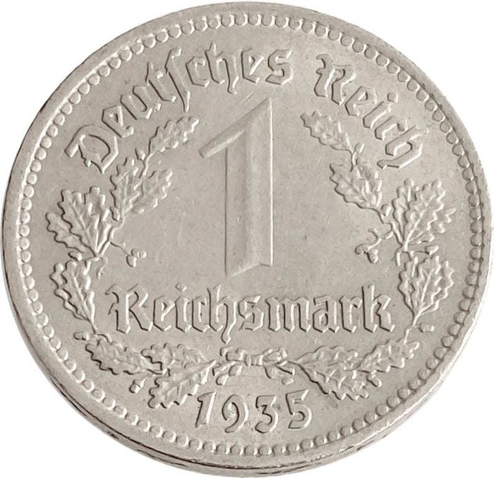 1 рейхсмарка 1935 Германия (Третий рейх) "A"