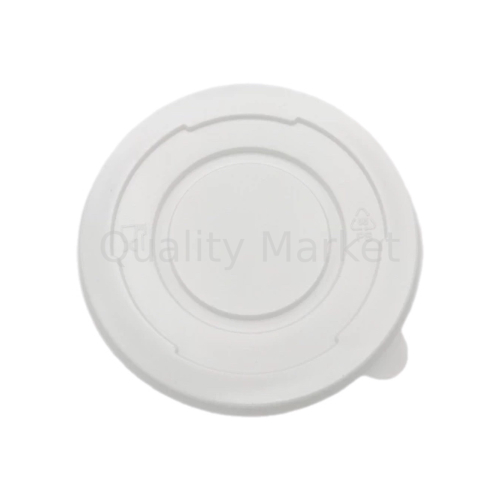Крышка 135 мм белая ПС для миски , 500мл