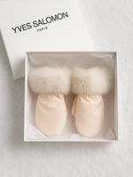 Пуховые варежки Yves Salomon, 116