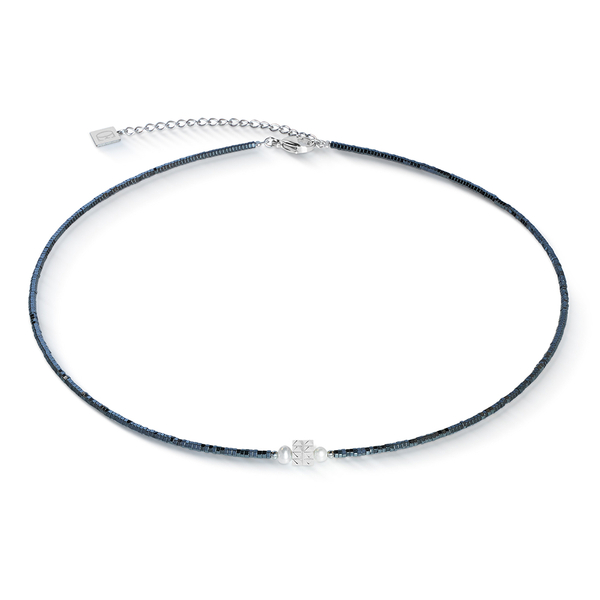 Колье Coeur de Lion Anthracite-Silver 1138/10-1224