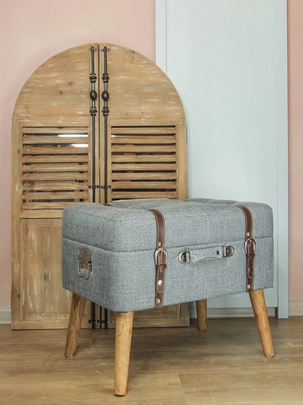 Пуфики для прихожей с ящиком 2 шт