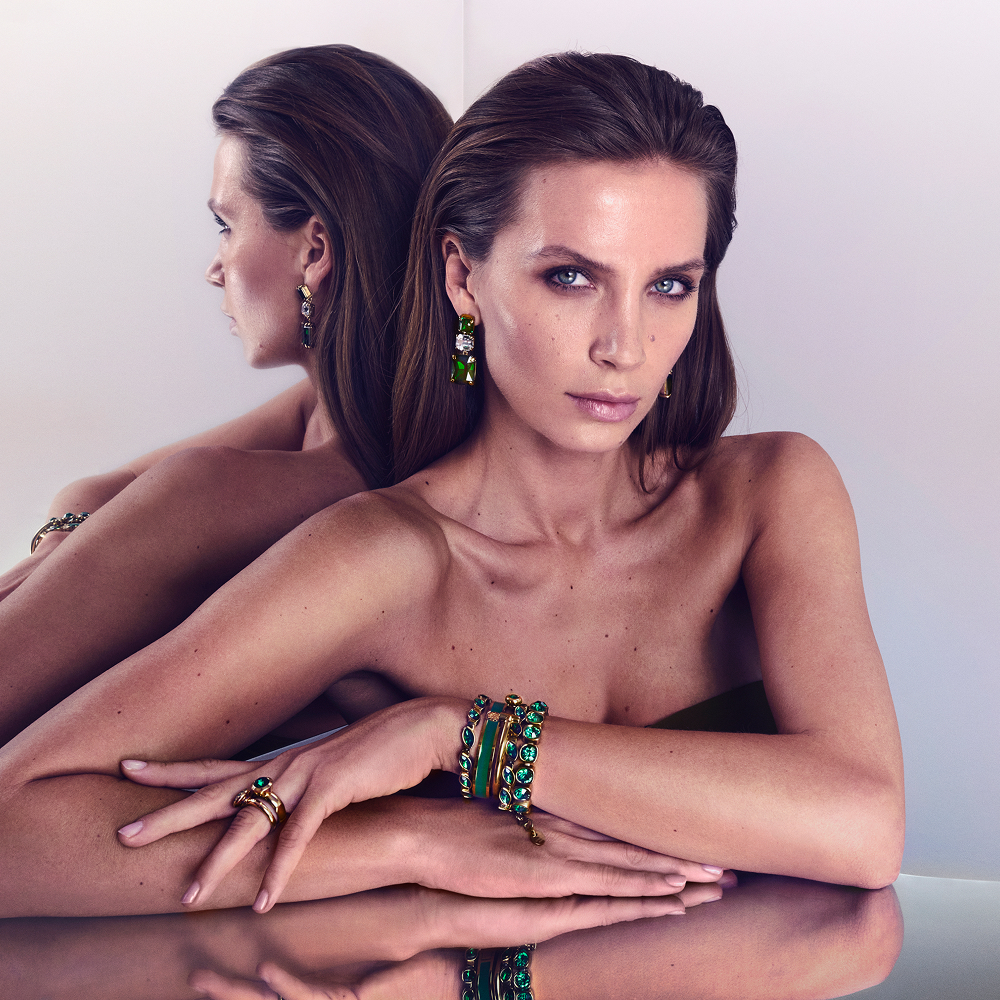 Браслет Dyrberg Kern CELTIS SG EMERALD GREEN 470047