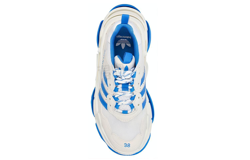 Кроссовки Adidas Originals X Balenciaga Triple S Pu (Женская размерная сетка)