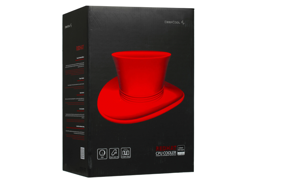 Кулер для процессора DEEPCOOL REDHAT [LGA1700] черный