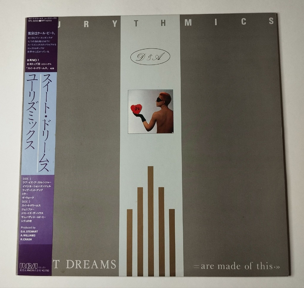 Винтажная виниловая пластинка LP Eurythmics Sweet Dreams (Are Made Of This) (Japan 1983) (Obi) This Is The House