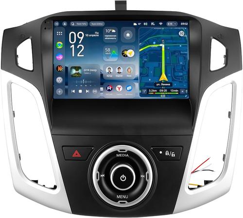 Магнитола для Ford Focus 3 2011-2019 (рамка тип 1) - Teyes CC4-PRO монитор 9.5" 2K QLED на Android 13, Быстрейшая, Snapdragon 778G, ИИ, CarPlay, DSP, 4G SIM-слот