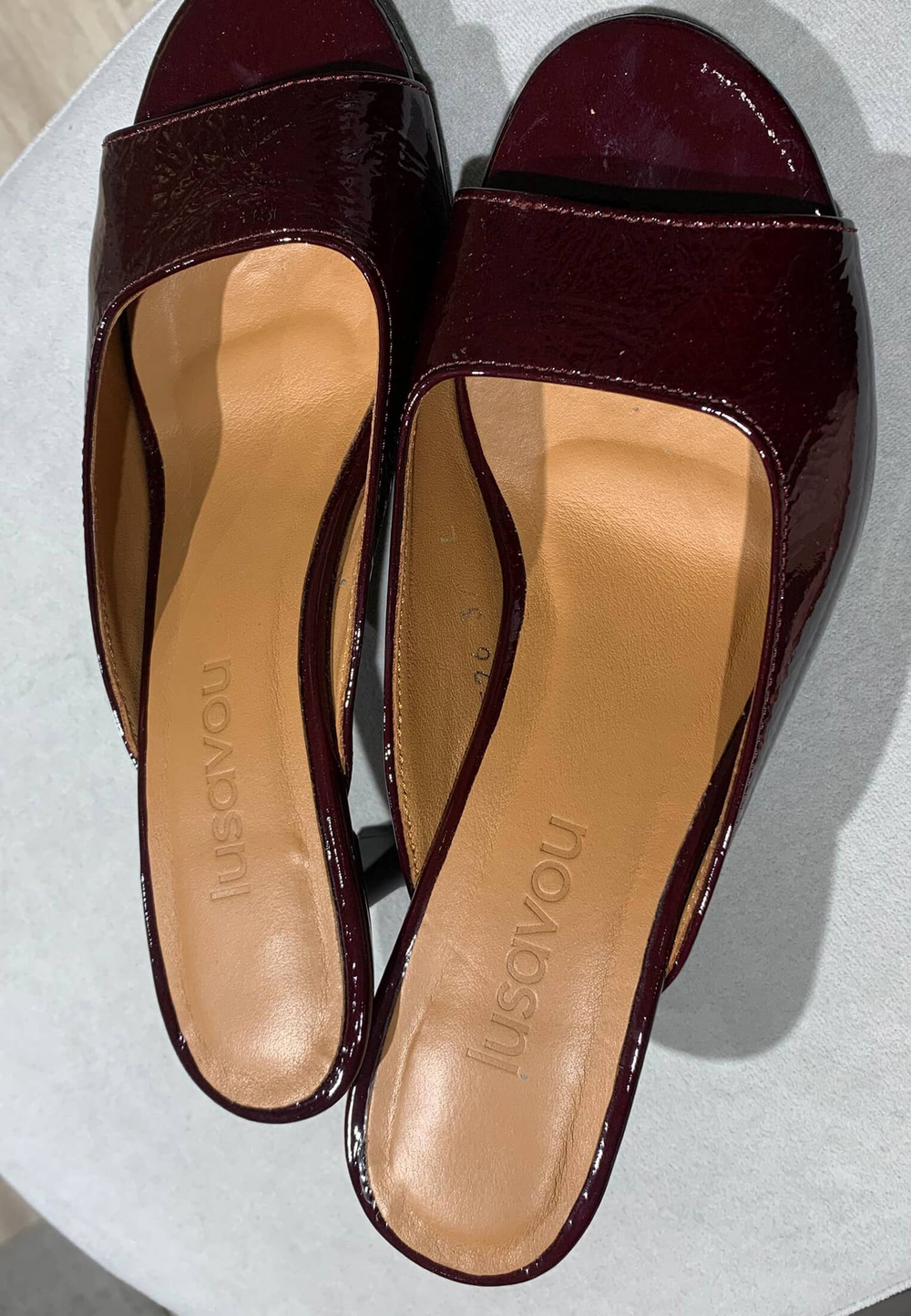 Мюли // Niki // Bordo Patent