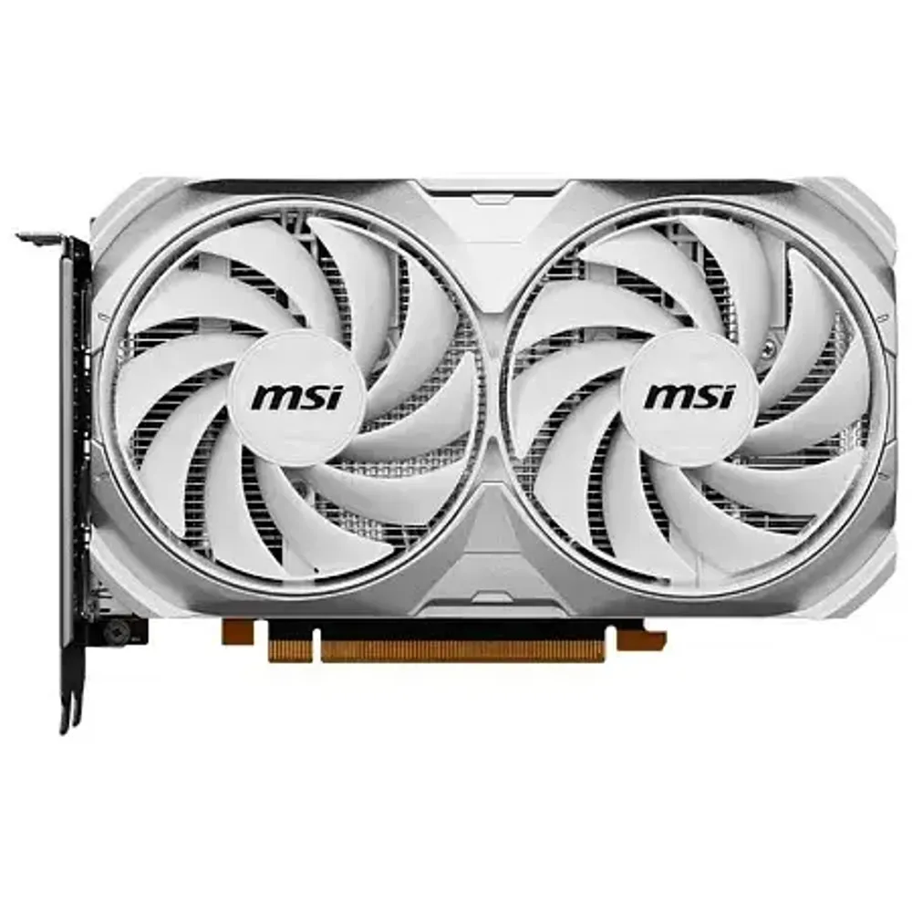 Видеокарта MSI GeForce RTX 4060 VENTUS 2X WHITE 8G OC, 8G GDDR6 128-bit HDMI 3xDP