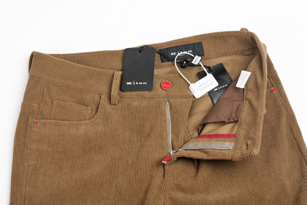 Вельветовые брюки Kiton