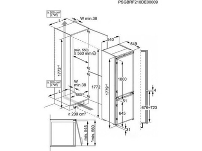 Встраиваемый холодильник Electrolux ENTMUSP8S