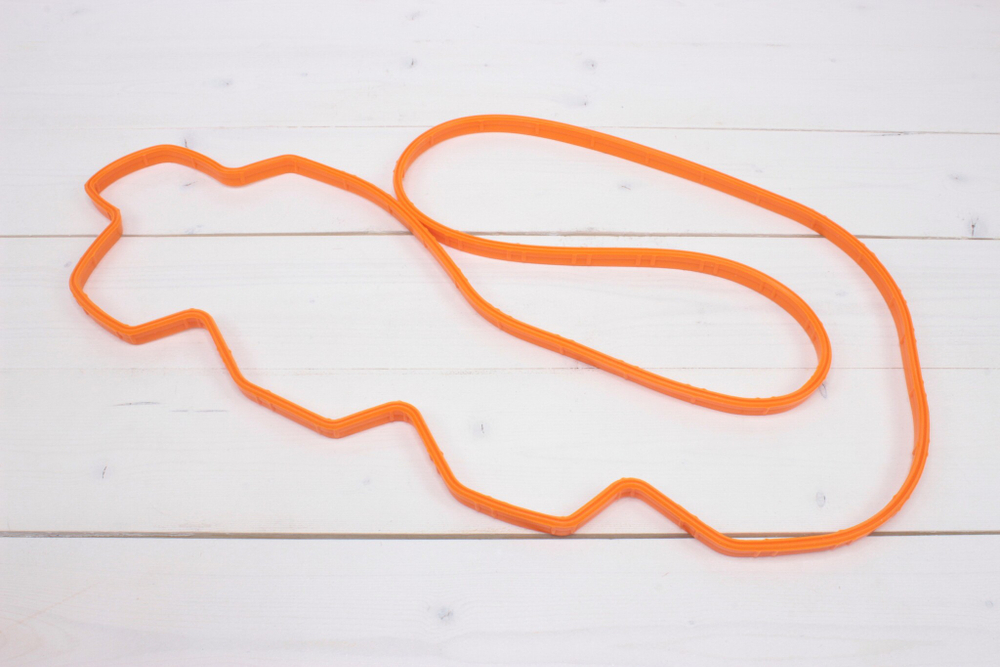 Прокладка корпуса коромысел Cummins 6ISBe оранжевый силикон 0111/2