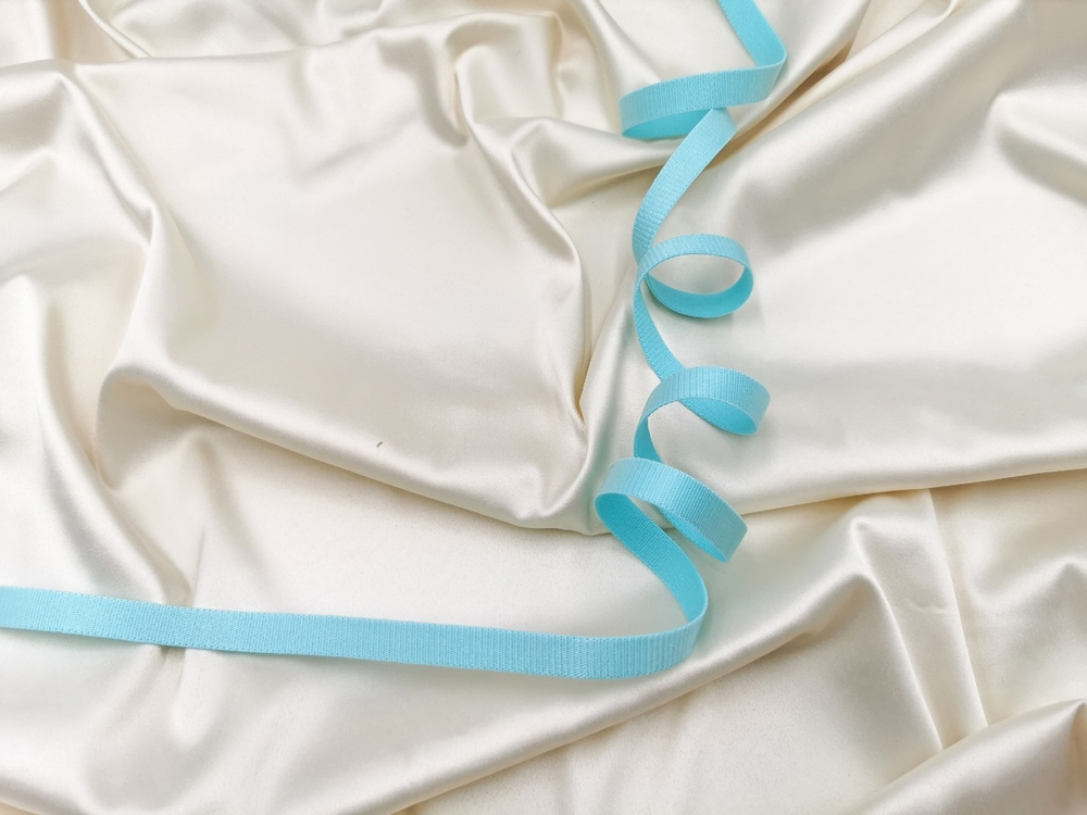 _Бретелечная резинка без фестонов, 10 мм, светлая бирюза, (Арт: BR640/10-422), м