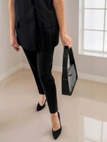 Louis Lefevre Сумка женская натуральная кожа через плечо багет черная