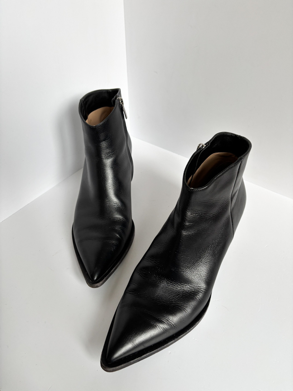 Кожаные ботильоны Gianvito Rossi, 40,5
