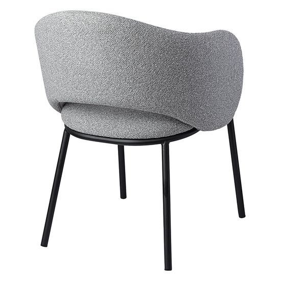 Стул coastal, букле, дымчато-серый