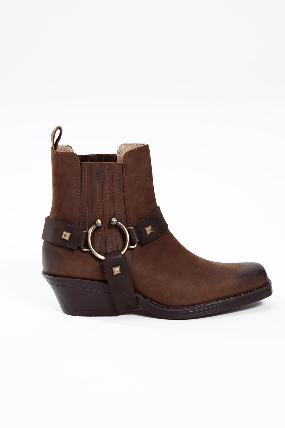 Казаки в ковбойском стиле из натуральной кожи MILEY